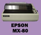 Epson MX-80 dot matrix printer